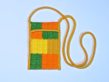 Anleitung BillerBag Handytasche mit Kordel - Häkeln