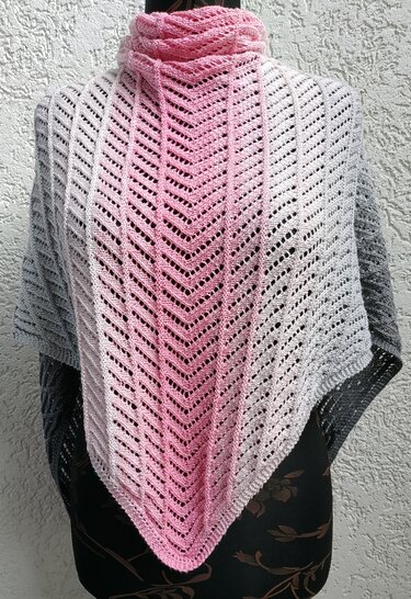 Strickanleitung Tuch "Lifeline" - Bild 2