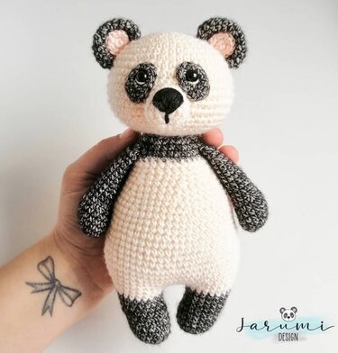 Häkelanleitung Panda Markus - Häkeln