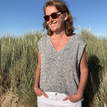 Sommerpulli LEIA | Anleitung Damen Gr 36 - 46 - Stricken