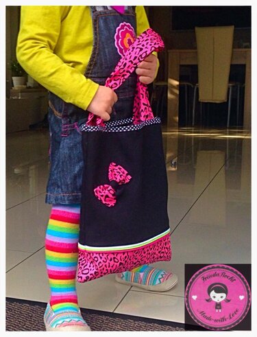 Tasche Einkaufsbeutel nähen Täsch me Bärlin