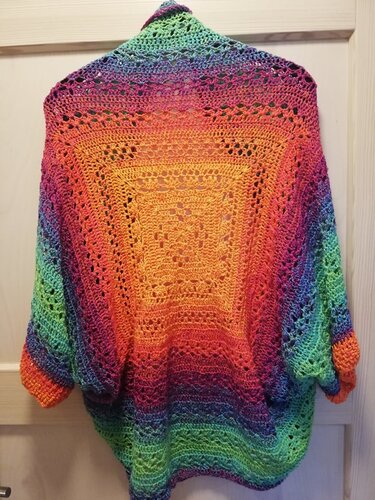 Häkelanleitung Seelenwärmer "Lila Veilchen"