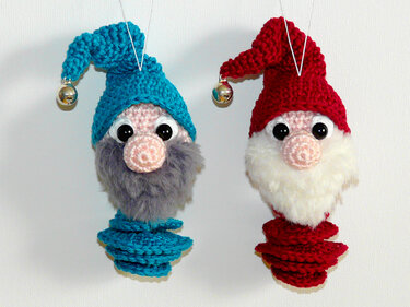 Crochet Pattern Gnome hanger