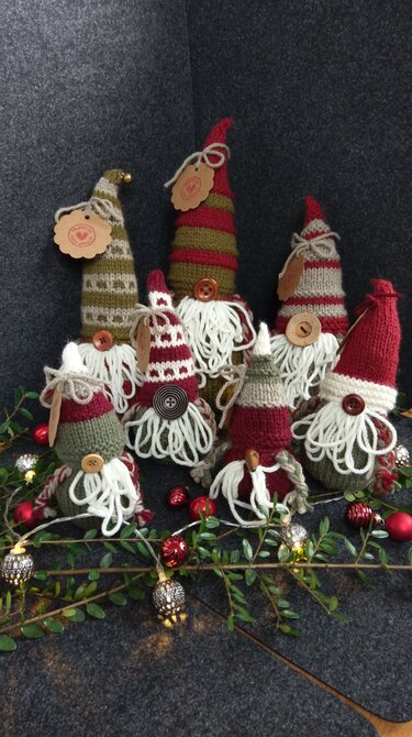 Strickanleitung Xmas Gnomes / Weihnachtswichtel