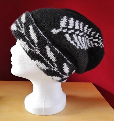 Strickanleitung Beanie "Kiwi Love" in Doubleface