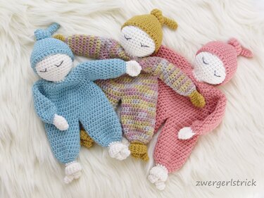 Häkelanleitung - Schlafpüppchen 'kleiner Zwerg' - Bild 6