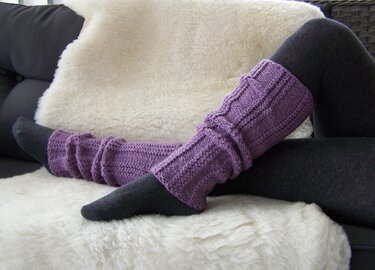 Strickanleitung für Beinstulpen "Relax"