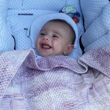 Strickanleitung Babydecke "Raik"