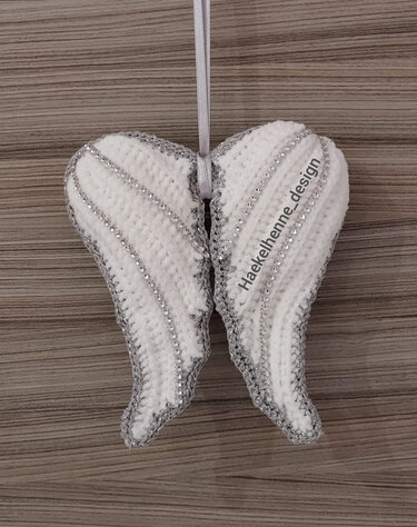 Häkelanleitung Engelsflügel XL