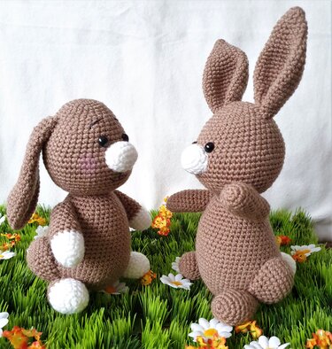 Bunny Funny , oder ... noch ein Häschen ;-) - Häkeln