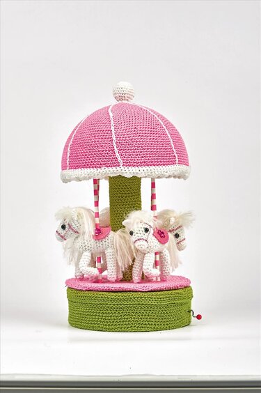 Häkeln Nostalgie-Karussell