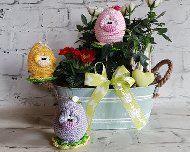 Häkelanleitung Die Deko Eier