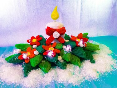 Christmas Arrangement - Crochet Pattern from Diana´s kleiner H