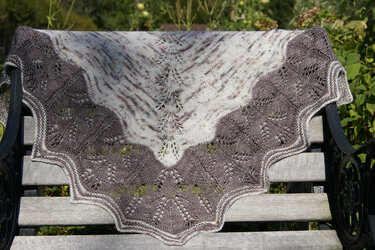 Anleitung Farnwedel Tuch - Stricken