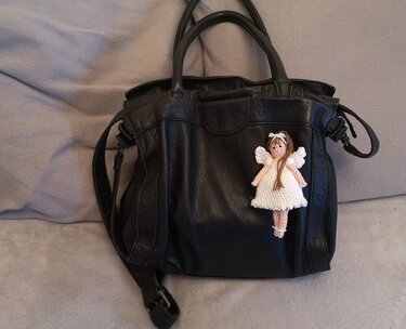 Häkelanleitung Schutzengel Taschenbaumler