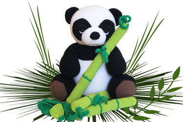 Wild Life XXL - Cuddly Panda Kai Tao XXL Pattern - Crochet