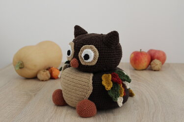 Anleitung Eule Hildegard - Bild 2