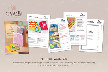 U-Heft Schutzumschlag (Nähanleitung & Schnittmuster) - Nähen