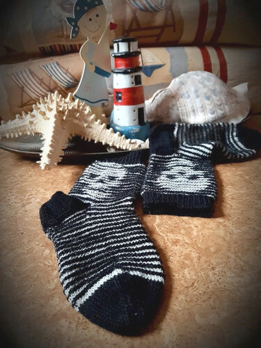 Skullsocken Illusionsstricken