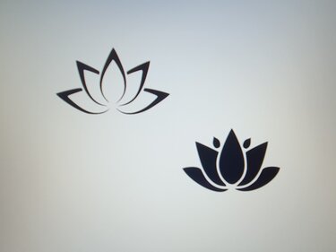 Plotterdatei "Lotusblüte" - Plotting