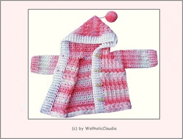 Häkelanleitung Jacke + Mütze "Finn und Fiona"