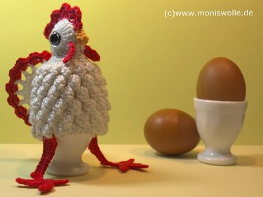 Häkelanleitung Eierwärmer "Friedolin"