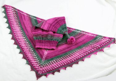 Kostenlose Anleitung: Zipfelmütze und Dreiecktuch für 2- bis 4-Jährige - Stricken