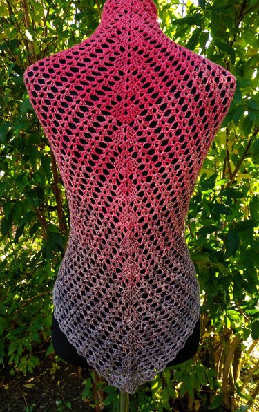 Häkelanleitung - Tuch "Fay"