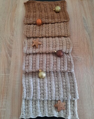 Smart Sam - Häkelanleitung Schal und Loop *anfängertauglich*