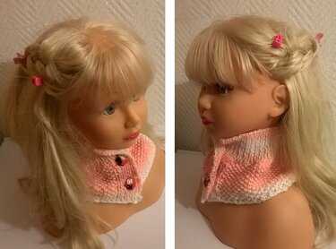 Schnell gestrickter Schalkragen für Kleinkinder, kostenlose Anleitung - Bild 3
