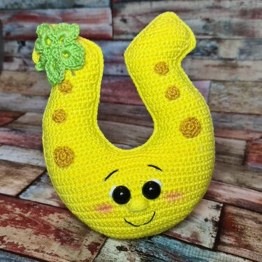 Glückshufeisen Nils häkeln