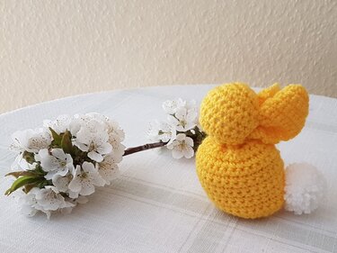 Häkelanleitung, Häschen Quadrolino