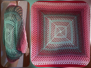 Seelenwärmer Ilona häkeln Jäckchen Bolero