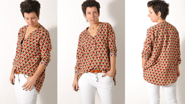 eBOOK #90 JUBAH.bluse Einzelgrößen 32-58 - Nähen