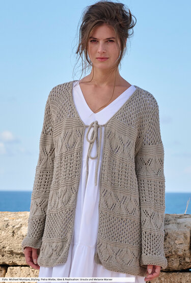 Jacke im Mustermix - Bild 5