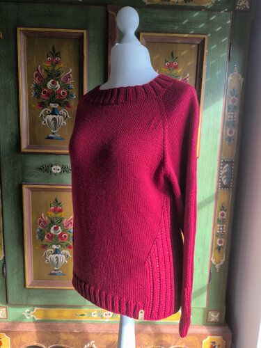 Panda-Pulli Nr.6 "Es weihnachtet sehr" - Stricken