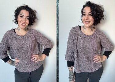 Häkelanleitung Pulli "SIMPLE FOREST"