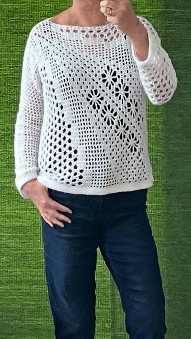 Shirt „Explosion“  – Häkelanleitung