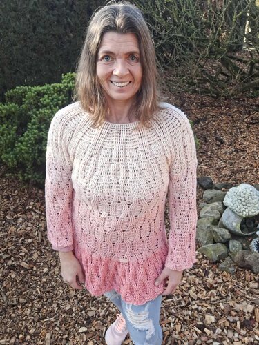 Pullover/Kleid Danesta, Häkelanleitung - Bild 7