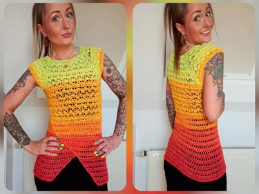 Tunika Odina häkeln