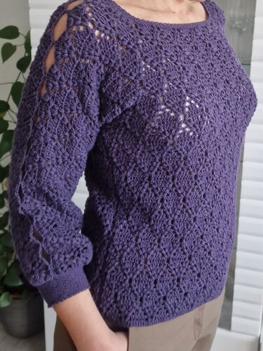 Häkelanleitung für den Pulli "Aurora" - Bild 4