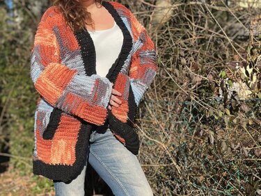 Crochet Pattern Mosaic-Cardigan