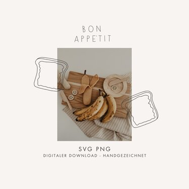 Plotter- und Laserdatei "TOAST" - liebevoll gestaltete Zeichnung - Plotting