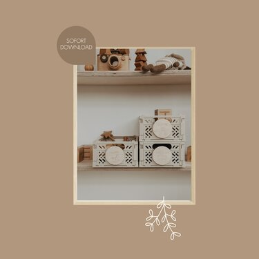 Plotter- und Laserdatei "ORDNUNG SPIELSACHEN" SVG PNG - Plotting