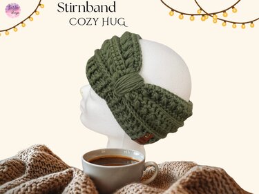 Cozy Hug - Ein Stirnband aus der Cozy Collection - Häkeln
