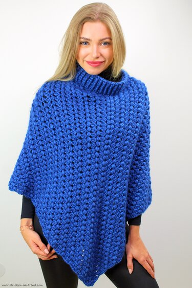 Crochet Pattern for Textured Poncho | Crochet Poncho MerinoSuperKid #7