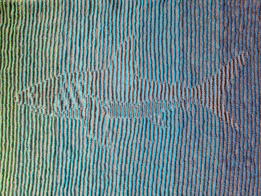 Seelenwärmer Hai Illusionsstricken