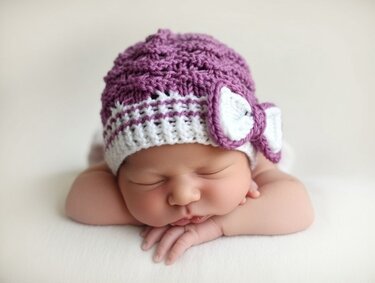 Strickanleitung Babymütze Sophie