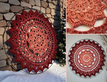 Crochet Pattern Mandala "Phaedra"