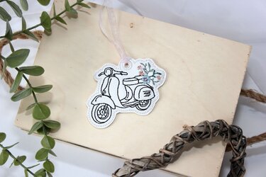 Stickdatei ITH Anhänger Vesper - Sticken